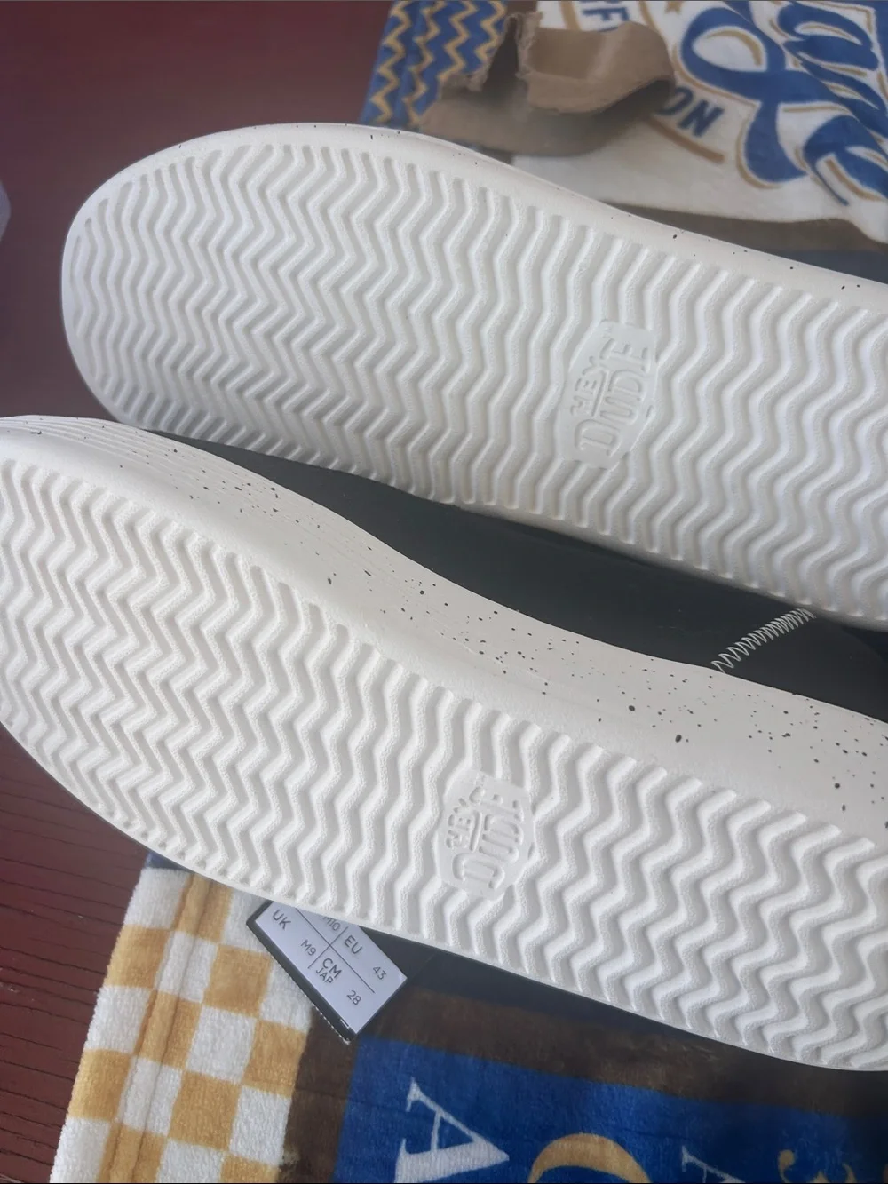 Hey Dude Black Slip-On Canvas Loafers